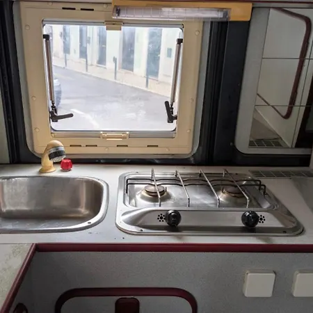 Rent A Blue Classics's Campervan Mb 100 For A Trip In Algarve Luxe tent